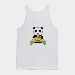 funny panda Tank Top